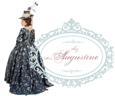 Madame Augustine, couture sur-mesure et modèles prêts à porter : création de corsets, robes, chapeaux d'inspirations historiques (XVIII-XIXe siècles)